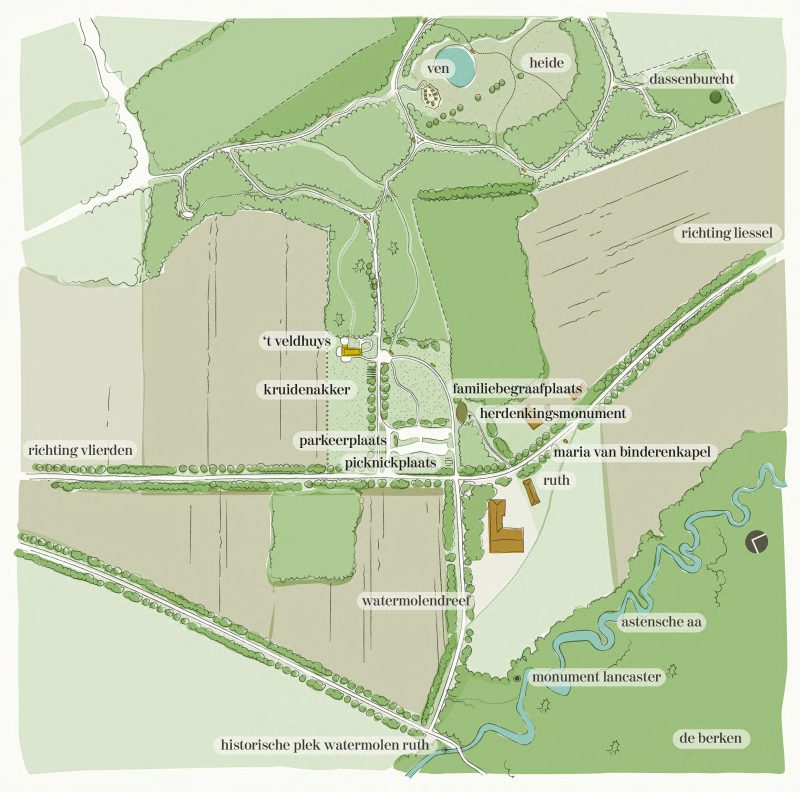 Plattegrond Buurtschap