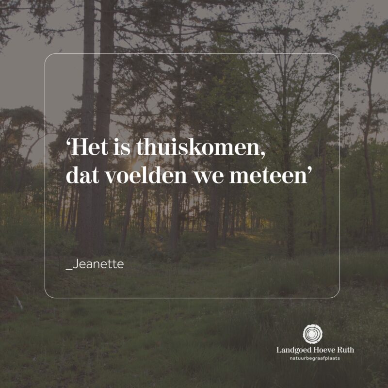 ‘𝗛𝗲𝘁 𝗶𝘀 𝘁𝗵𝘂𝗶𝘀𝗸𝗼𝗺𝗲𝗻, 𝗱𝗮𝘁 𝘃𝗼𝗲𝗹𝗱𝗲𝗻 𝘄𝗲 𝗺𝗲𝘁𝗲𝗲𝗻.’ 🌿 | Jaren...